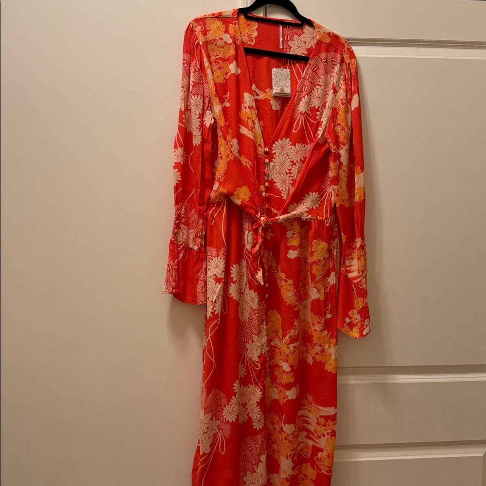 NWT Free People Women’s floral dress